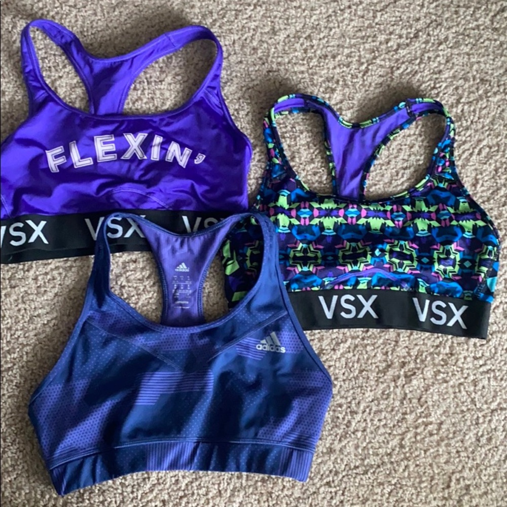 Purple Sports Bra Bundle